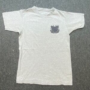 Coast Guard T Shirt Small Mens Gray Short Sleeve Military Back Graphic Tee USCG